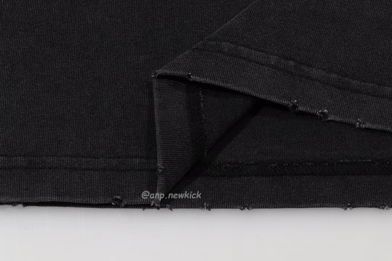 Balenciaga Tape Type T Shirt Black (5) - newkick.org